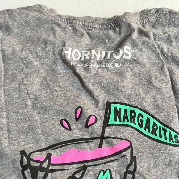 Matgatitas  Hornitos size small gray shirt sleeve. t-shirt - Picture 4 of 8